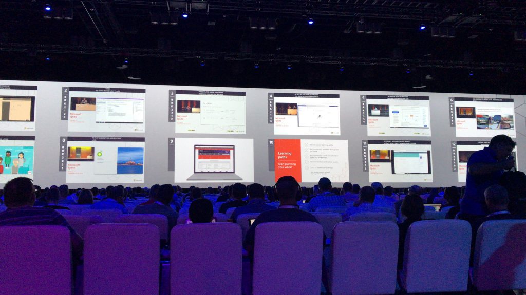 Watch 12 sessions at once in the hang out area ;-)